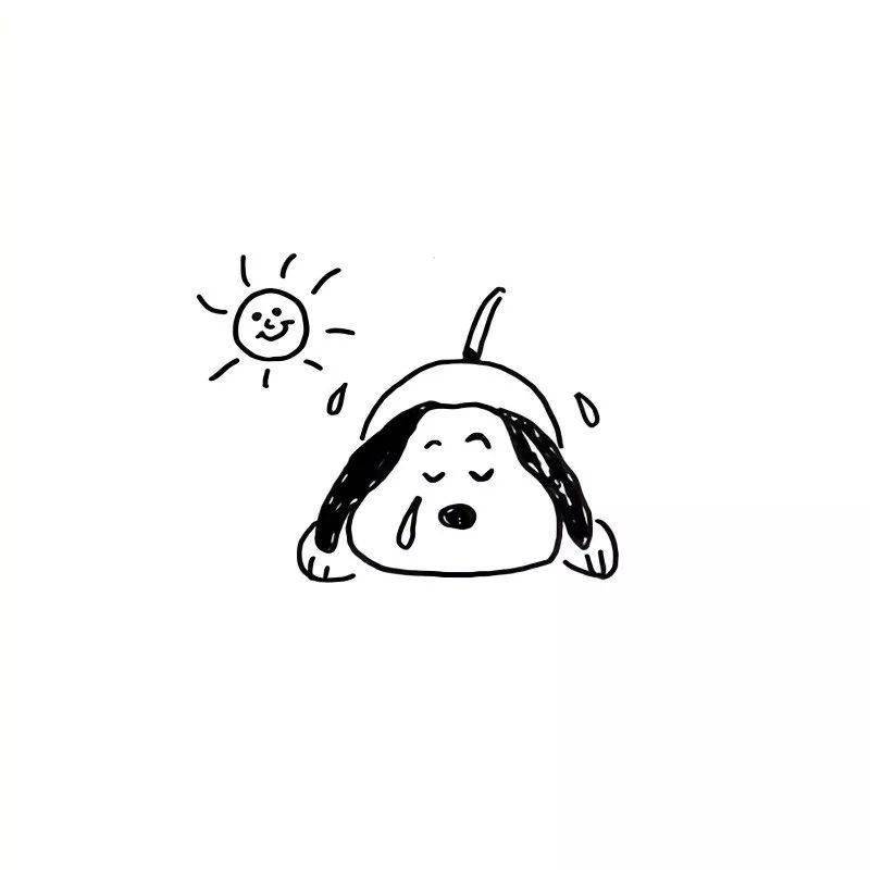 简笔画风格微信头像