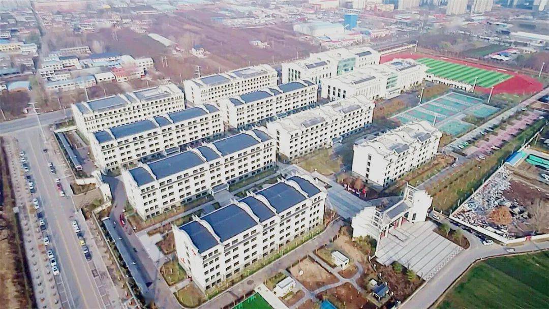 【冬日校园】定州市开元学校最新航拍实景图