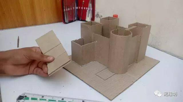 微型古建筑教程城堡