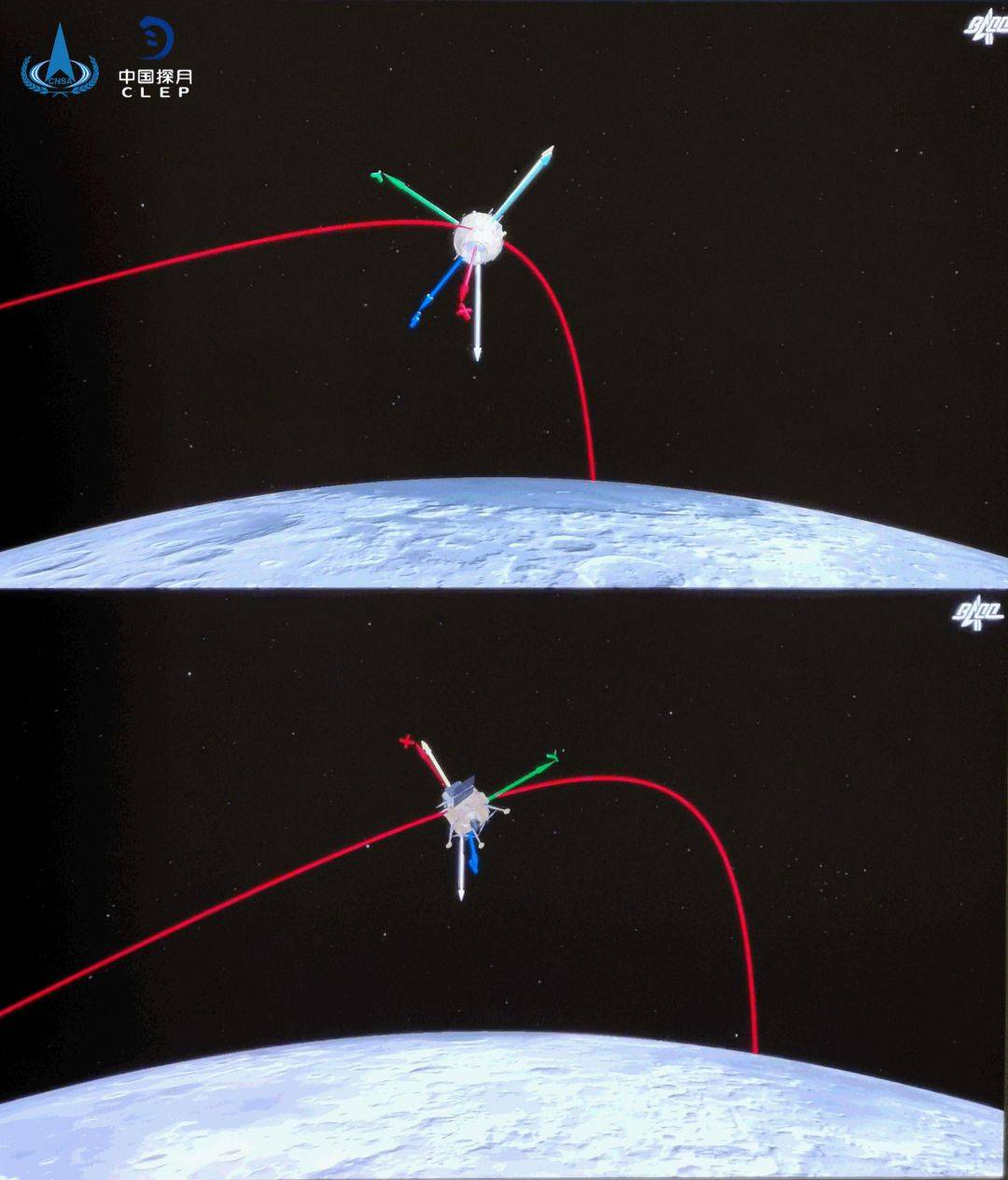 组合体|嫦娥五号计划于12月1日择机实施动力下降，软着陆于月球正面预选区域
