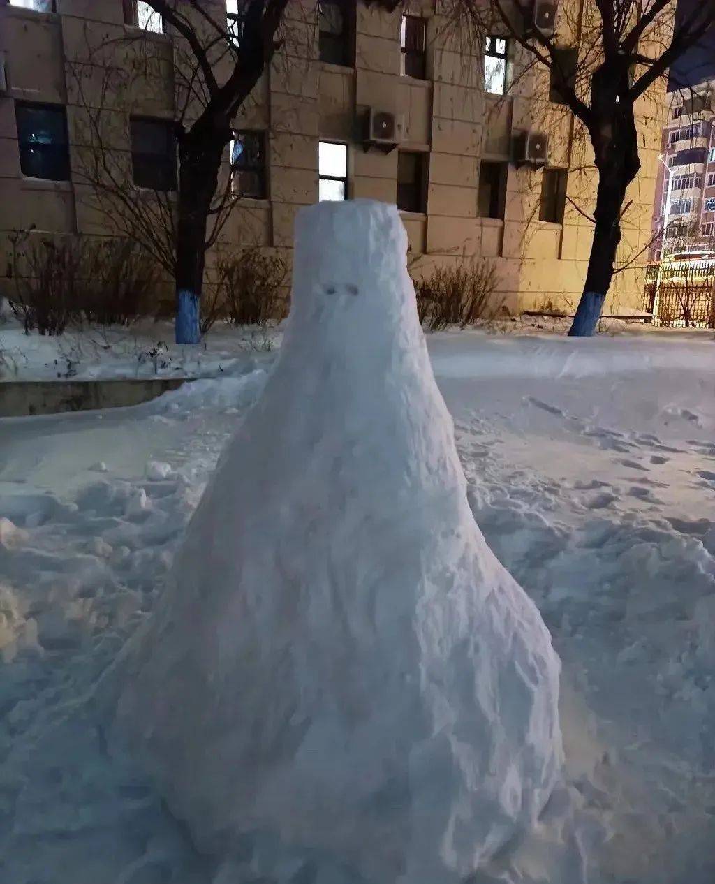 沙雕雪人大赛又来了最后一个差点笑死我了