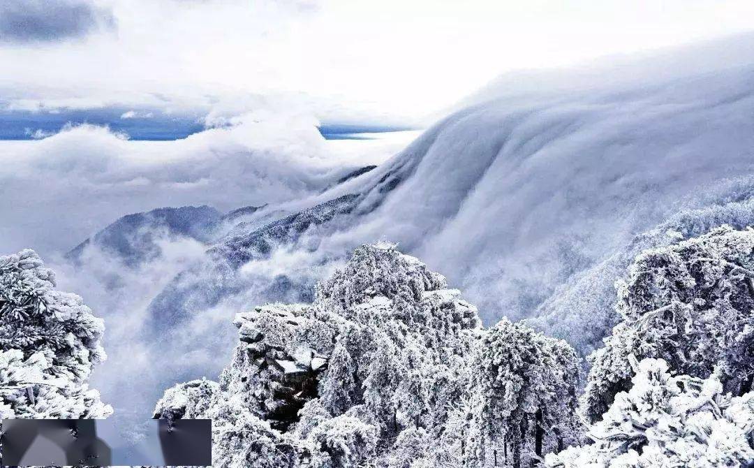 冬恋庐山南国雪景何处寻尽在冬日庐山享尽云瀑雾凇无敌雪景