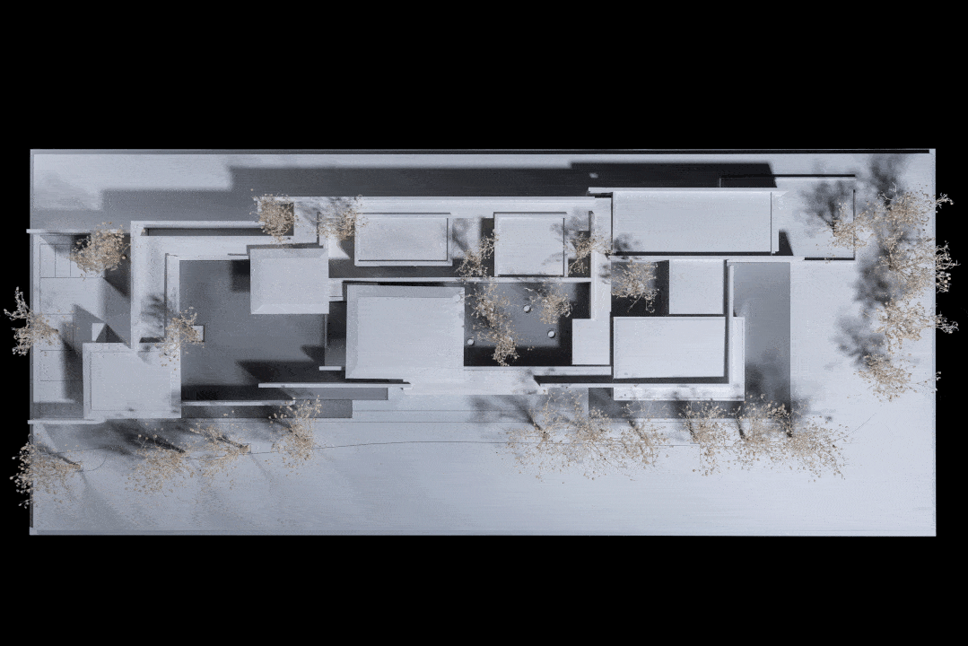 gad61linestudio新作十棵大香樟下的三进院子未来城展示馆