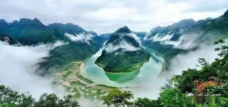 东兰红水河第一湾