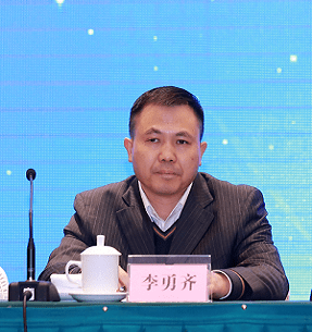 广西壮族自治区教育厅李勇齐副厅长致辞,介绍了广西职教的发展成就和