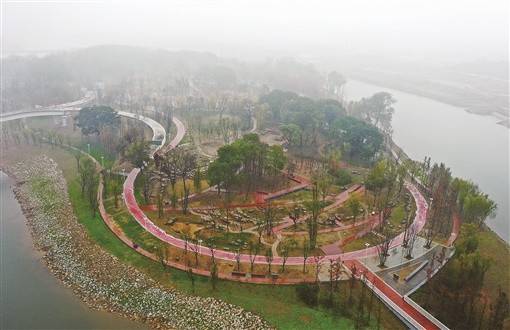 长沙浏阳河增添城市生态公园