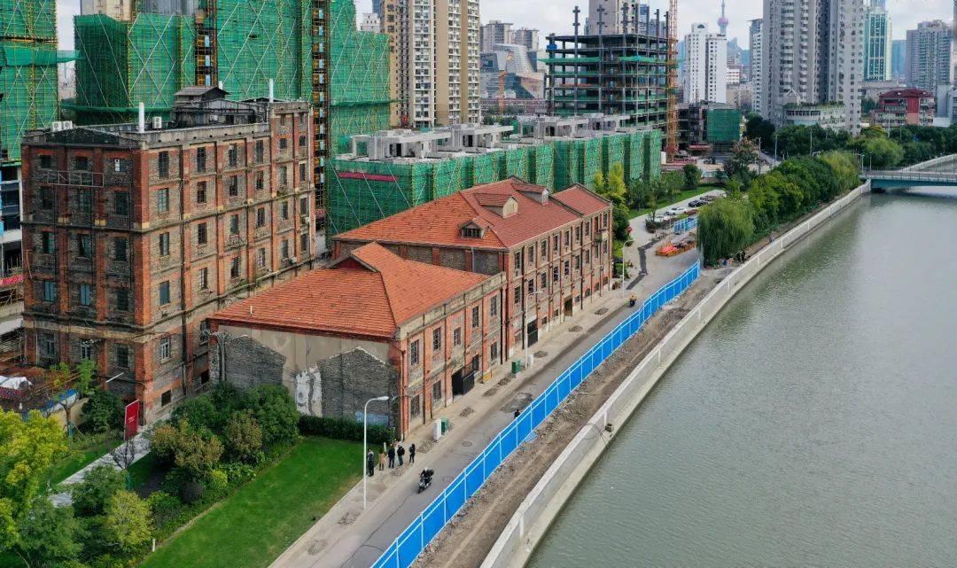 一轴,两带,六点!苏州河静安段滨水空间这样变身