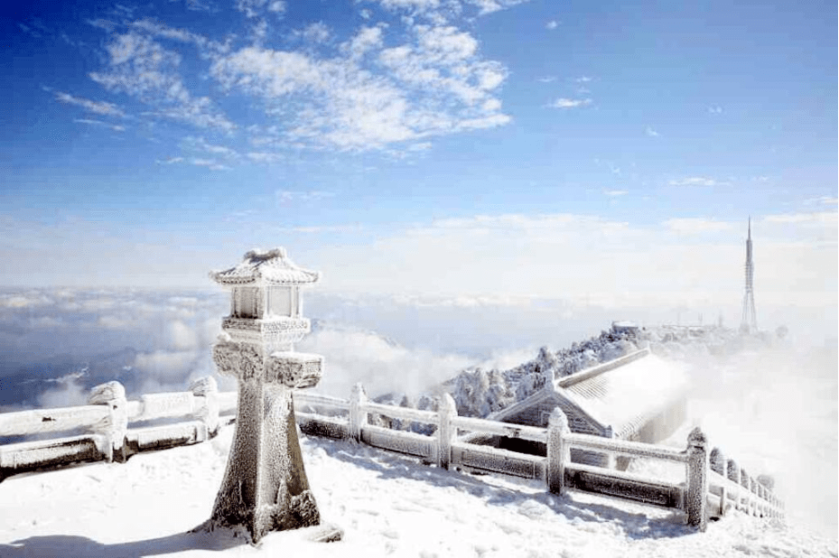 轻装行摄 | 走神秘小道上南岳,揽雾凇奇观雪海仙踪