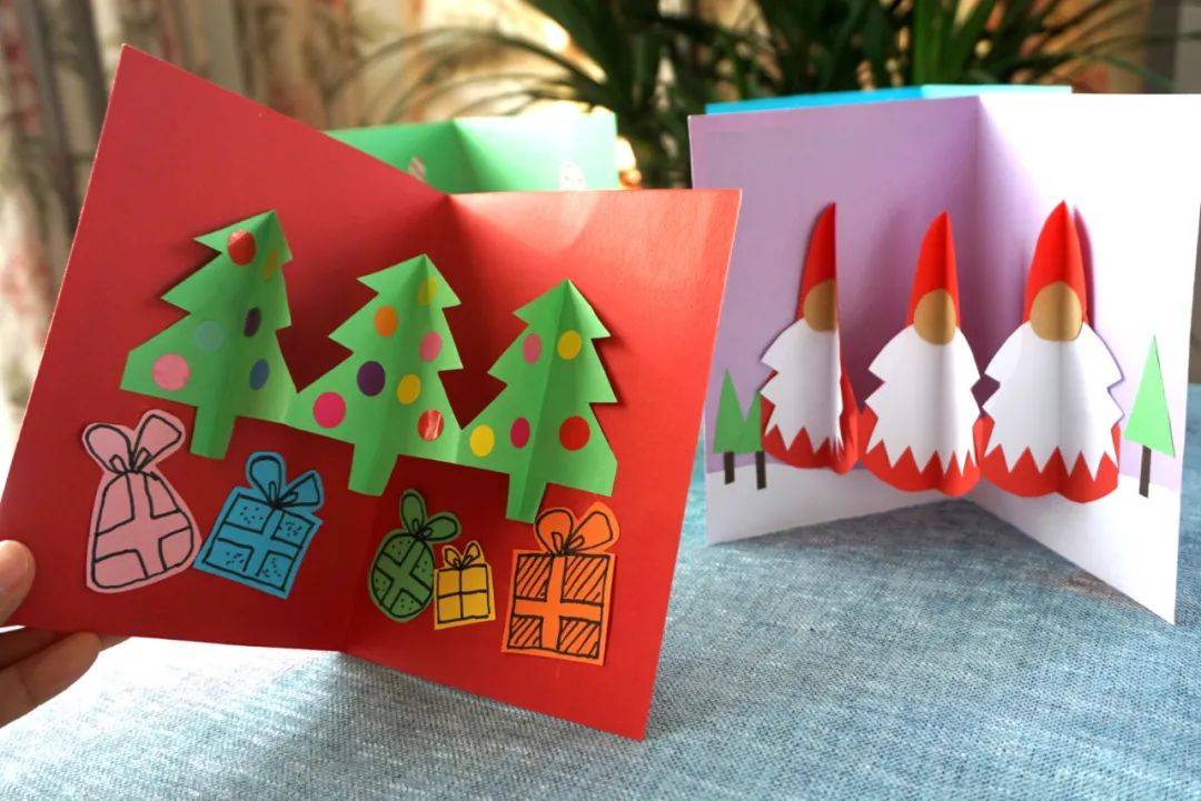 【制作攻略】十几种简单又好看的圣诞卡片,5分钟就能搞定,做起来!