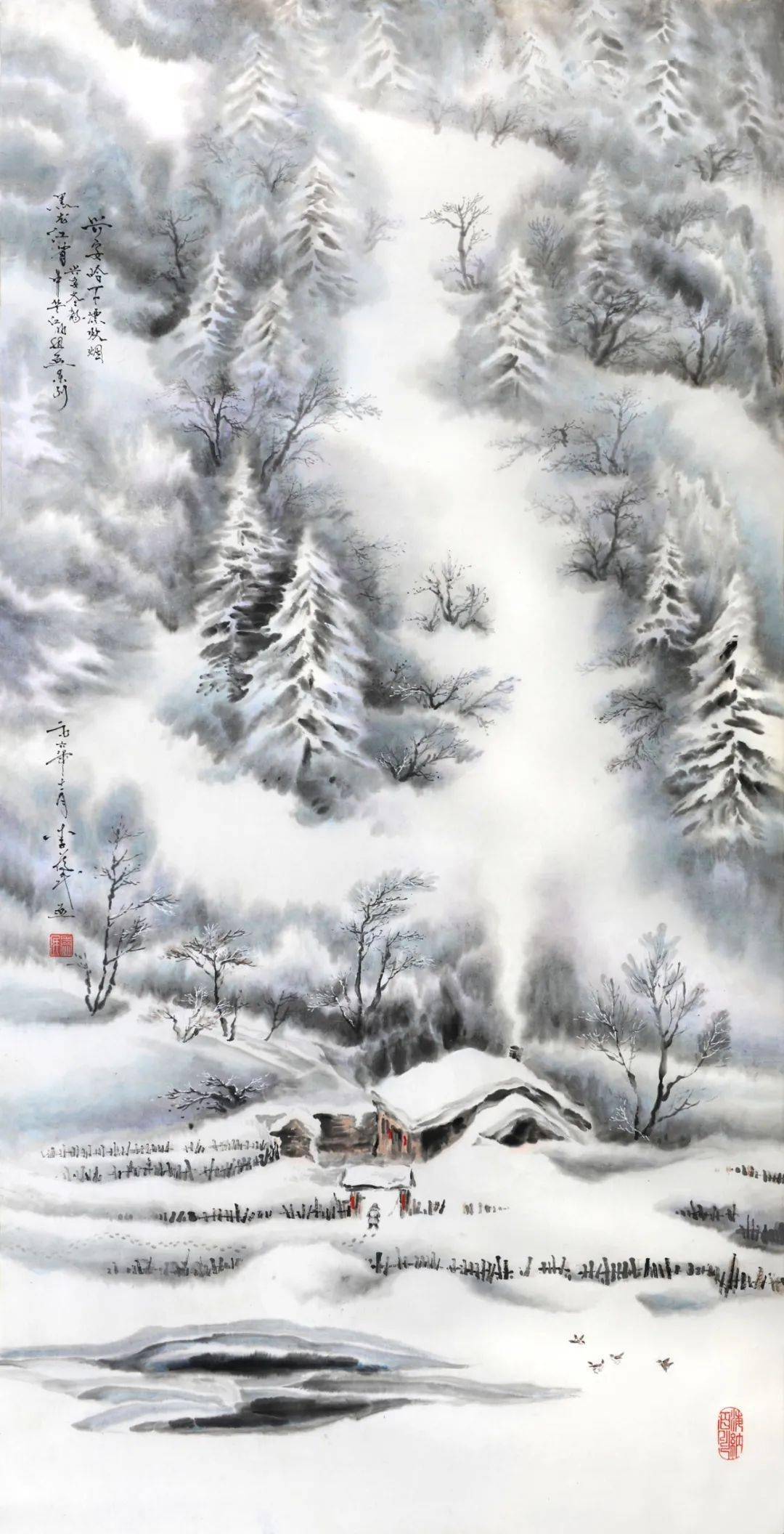 美图|于国画雪景中邂逅呼伦贝尔专属美