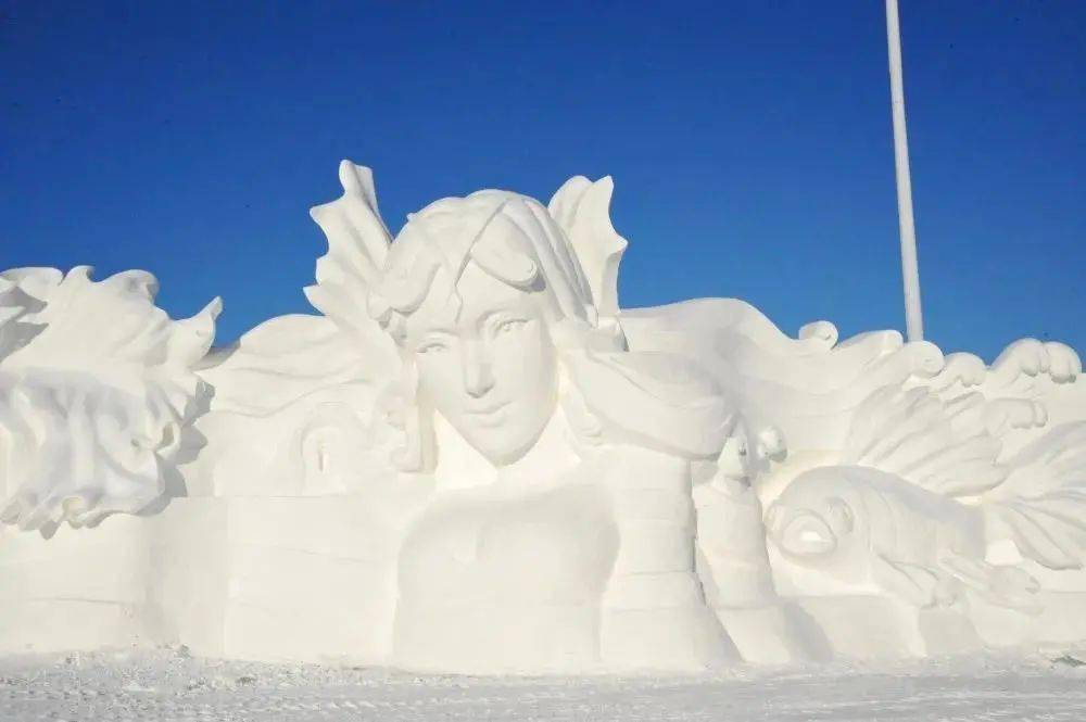 2020冬天最fun的打开方式,来大兴安岭感受北极雪韵_雪雕