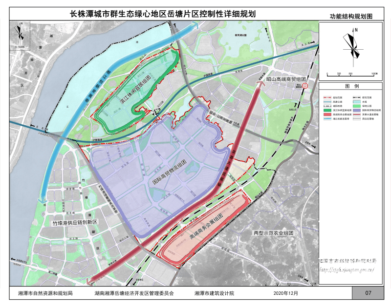 长株潭绿心两片区规划公示,地铁走向及站点公布,还有水上巴士和旅游