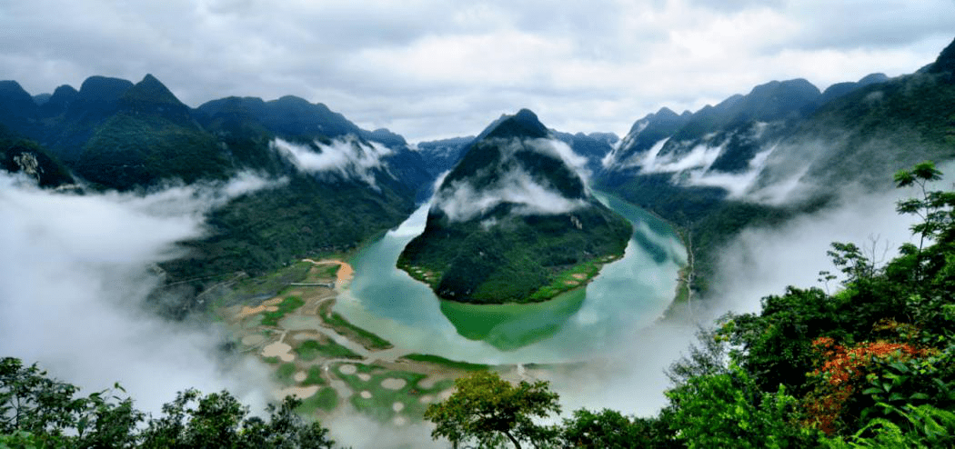 东兰红水河第一湾