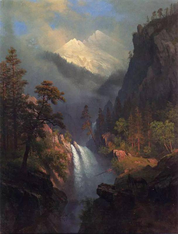 scene-in-the-tyrol-1854艾伯特·比尔兹塔德(albert bierstadt(1830