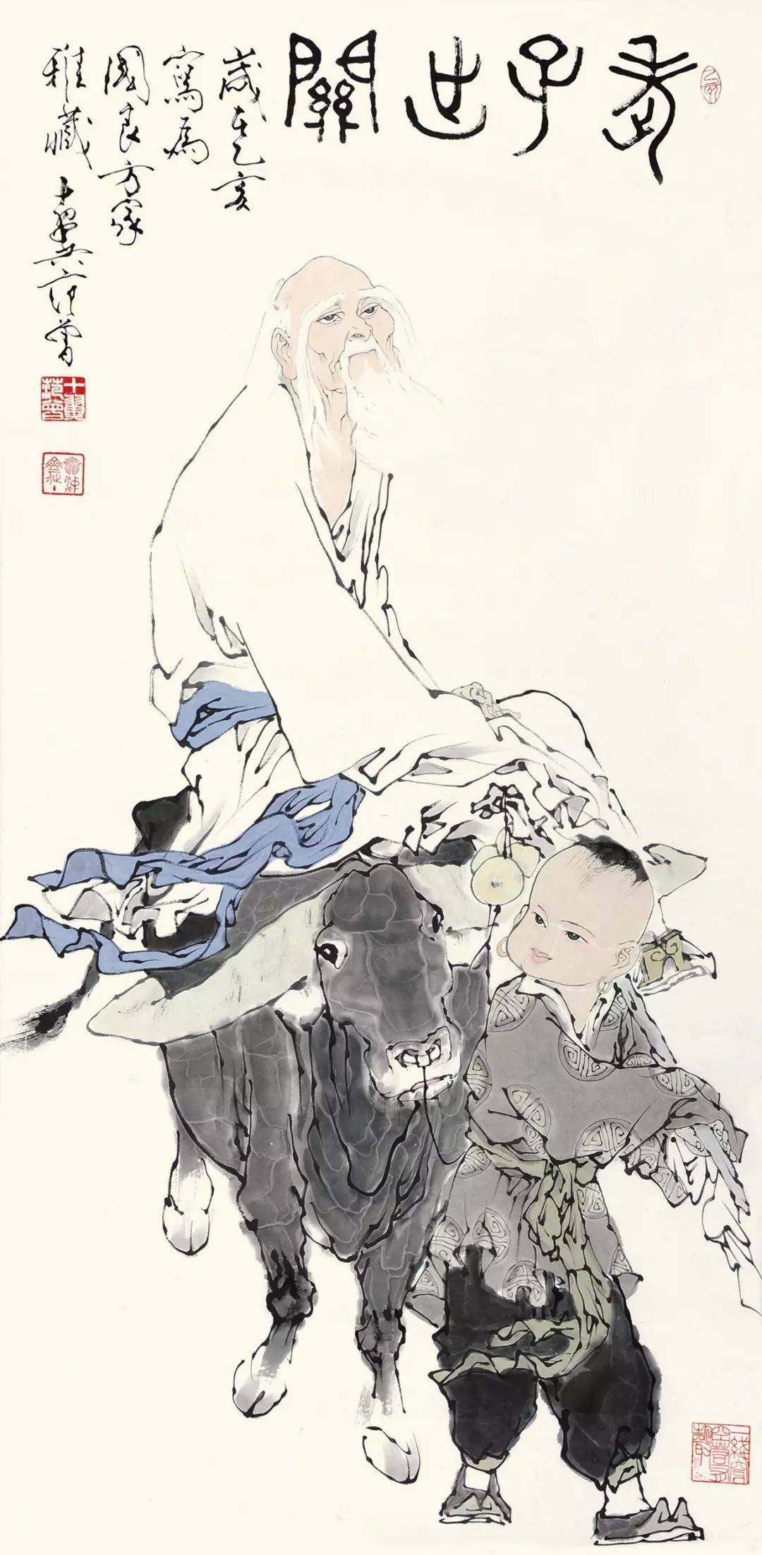 范曾作品惨遭市场淘汰!_流水线