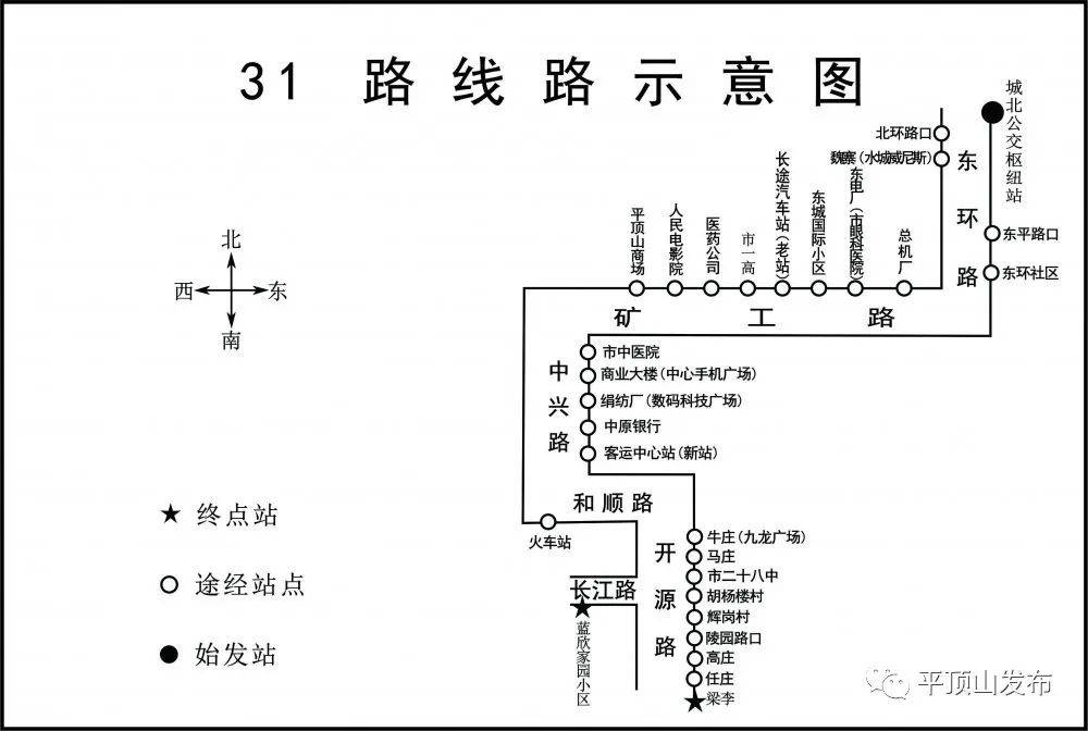 平顶山市人注意啦!市区66条公交路线最新详细路线调整和停靠点出炉!