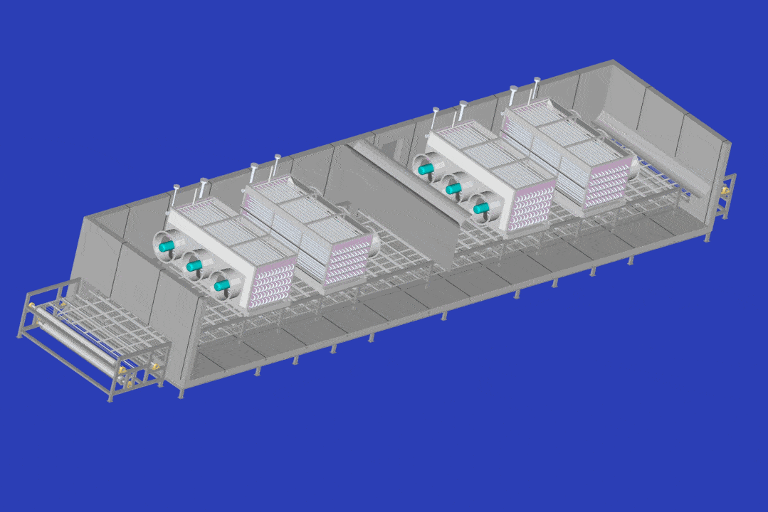 10张动图诠释:什么是速冻机?什么是冷库?