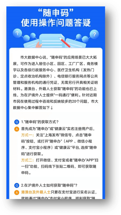 信息安全|“随申码”改版升级：可隐藏姓名，还优化了操作流程