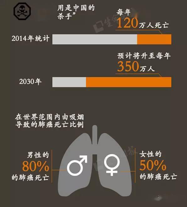 吸烟有害健康!图解香烟如何毁了你