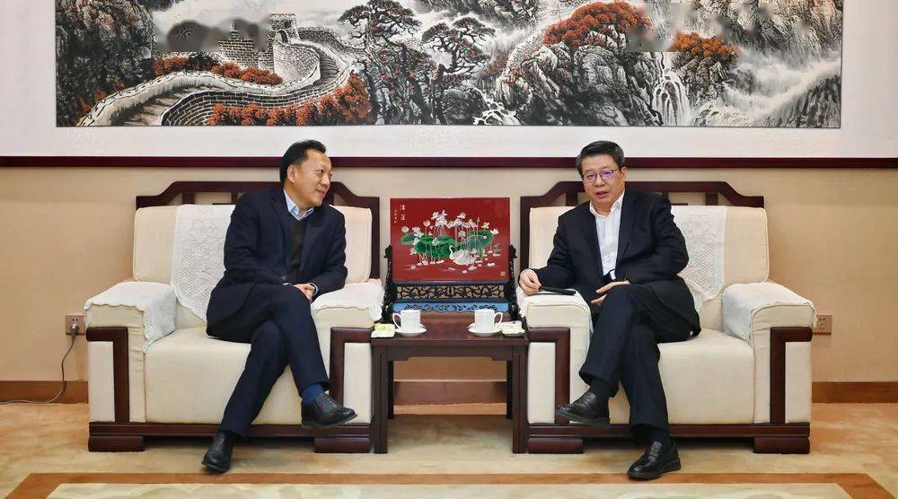 刘孝孔会见枣庄市能源局党组书记局长刘忠波一行