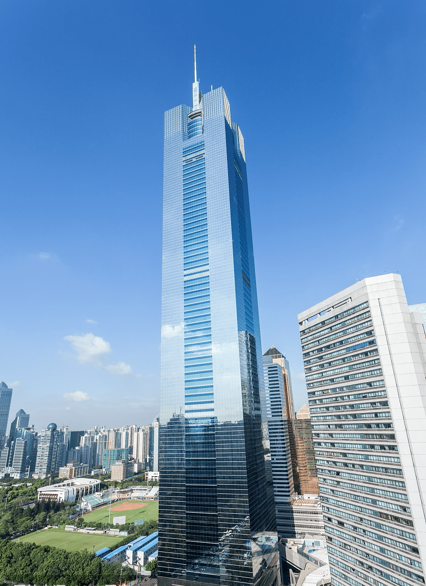 第八名:广州中信广场大厦(391米)