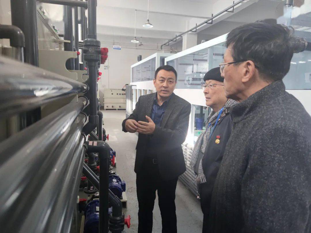 走访参观王恒义王龙基一行走访会员企业祺鑫环保和柳鑫实业