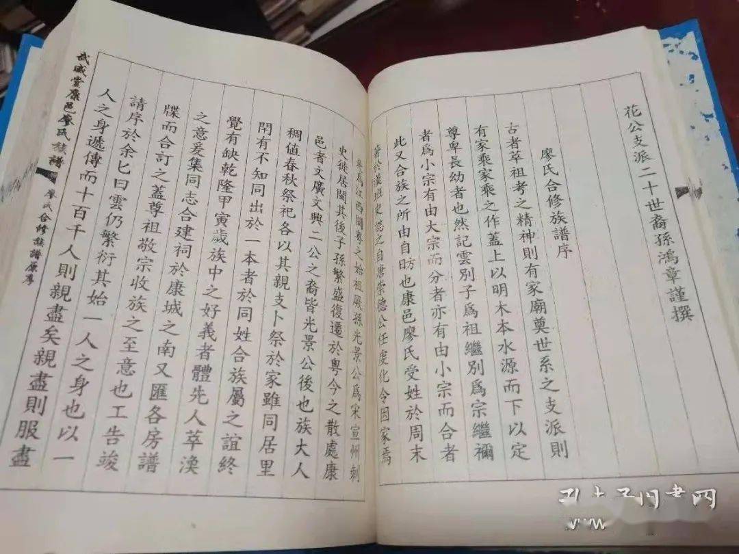 廖氏武威堂康邑廖氏族谱(1996年修)