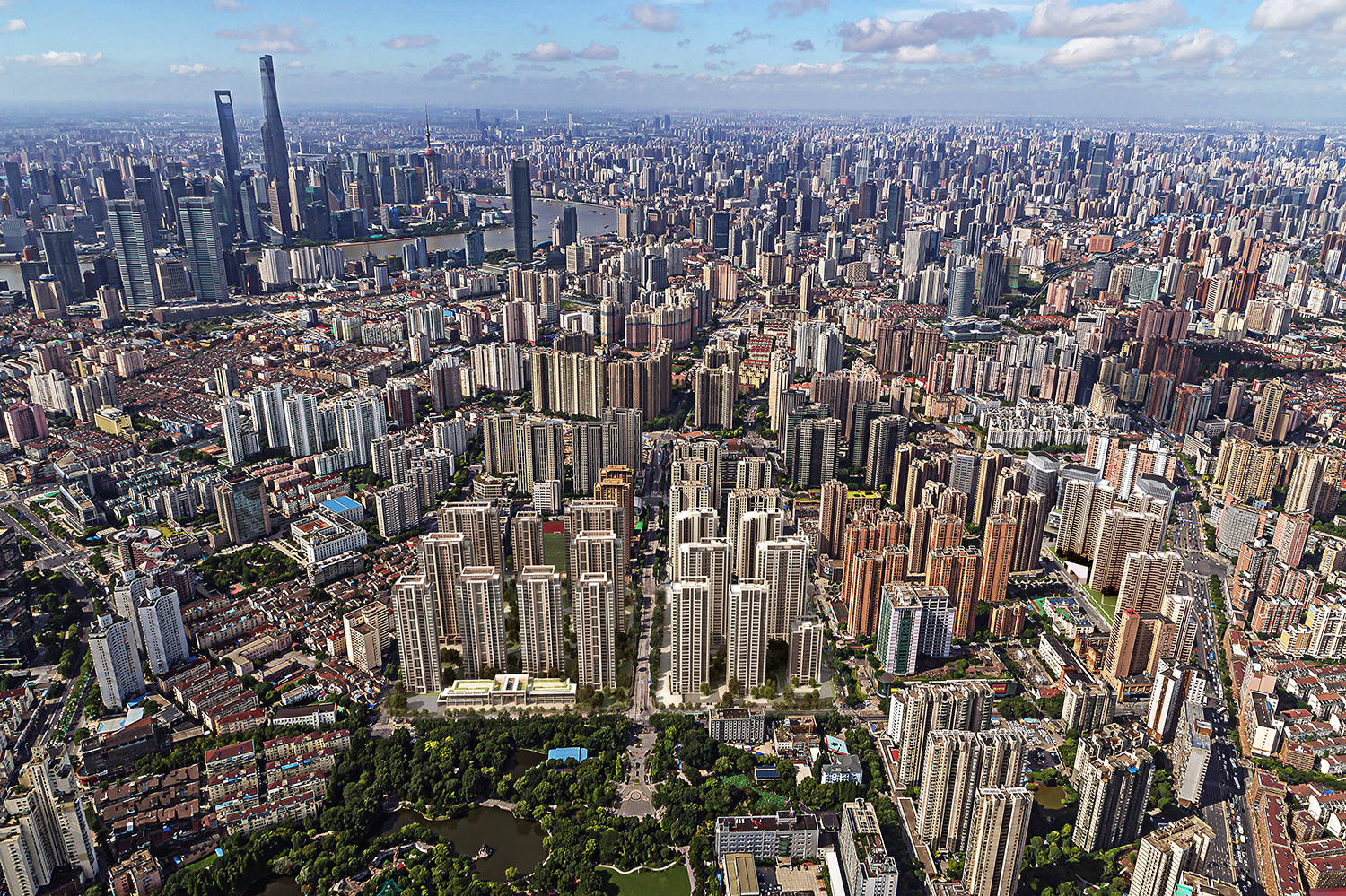 上海城与村从虹镇老街到瑞虹新城市区最大棚户区华丽转身