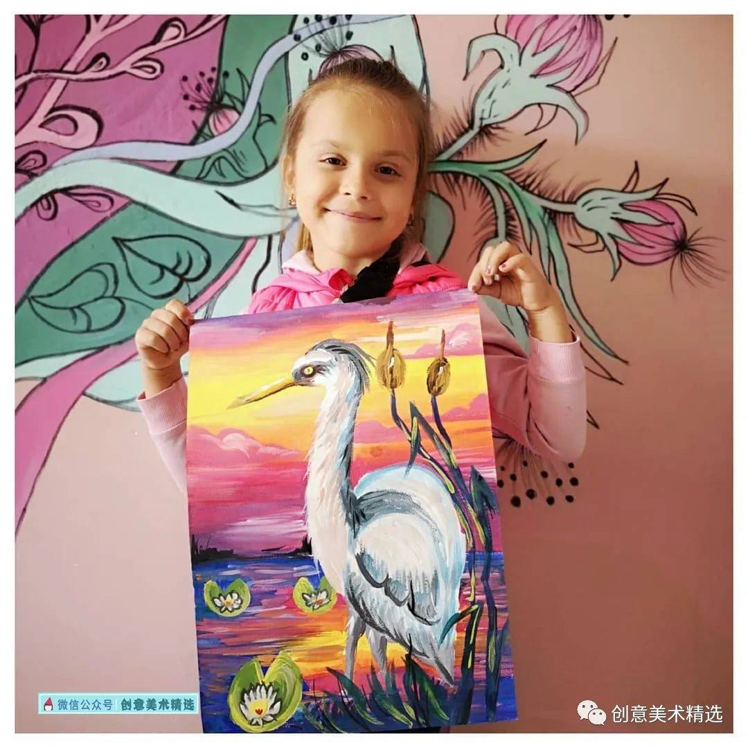 25张国外创意美术课堂作业,带你走近外国少儿美术!