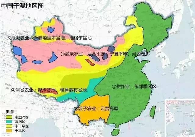 我国主要农作物,产地分布图_大豆