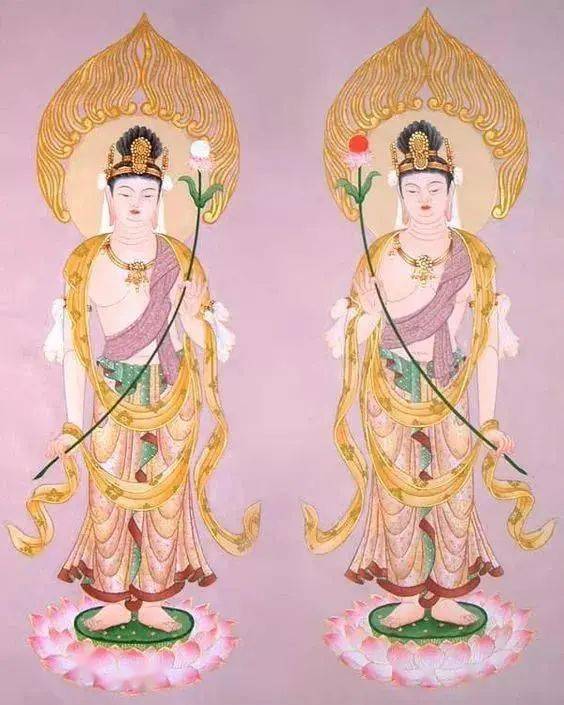日光菩萨与月光菩萨