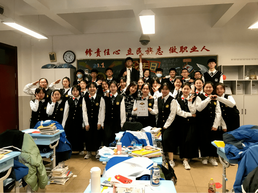 【旅校十个一】青岛旅游学校2020级1班参加"十个一"暨