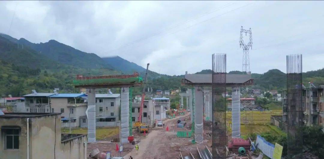 全长近20公里,广元一公路大桥建设进入关键节点_旺苍县