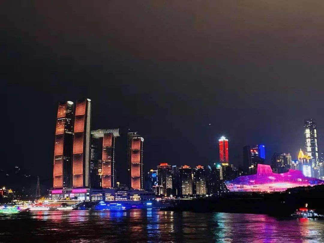 来福士,大剧院夜景