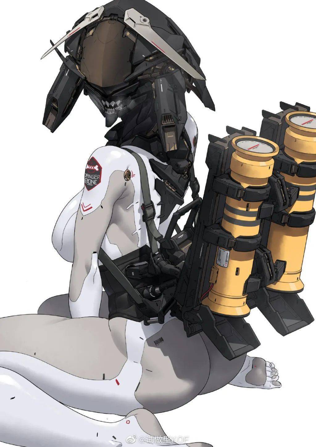 偏好机械机甲武器创作!游戏原画设计师——试做型kof