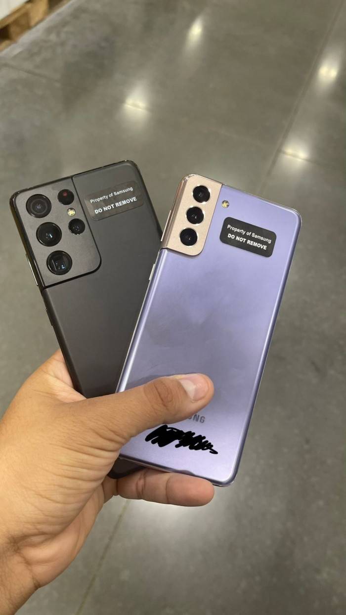 @Evleaks|三星Galaxy S21/S21 Ultra真机谍照曝光