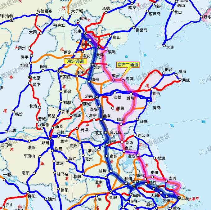 京沪二通道潍坊至新沂铁路来了!