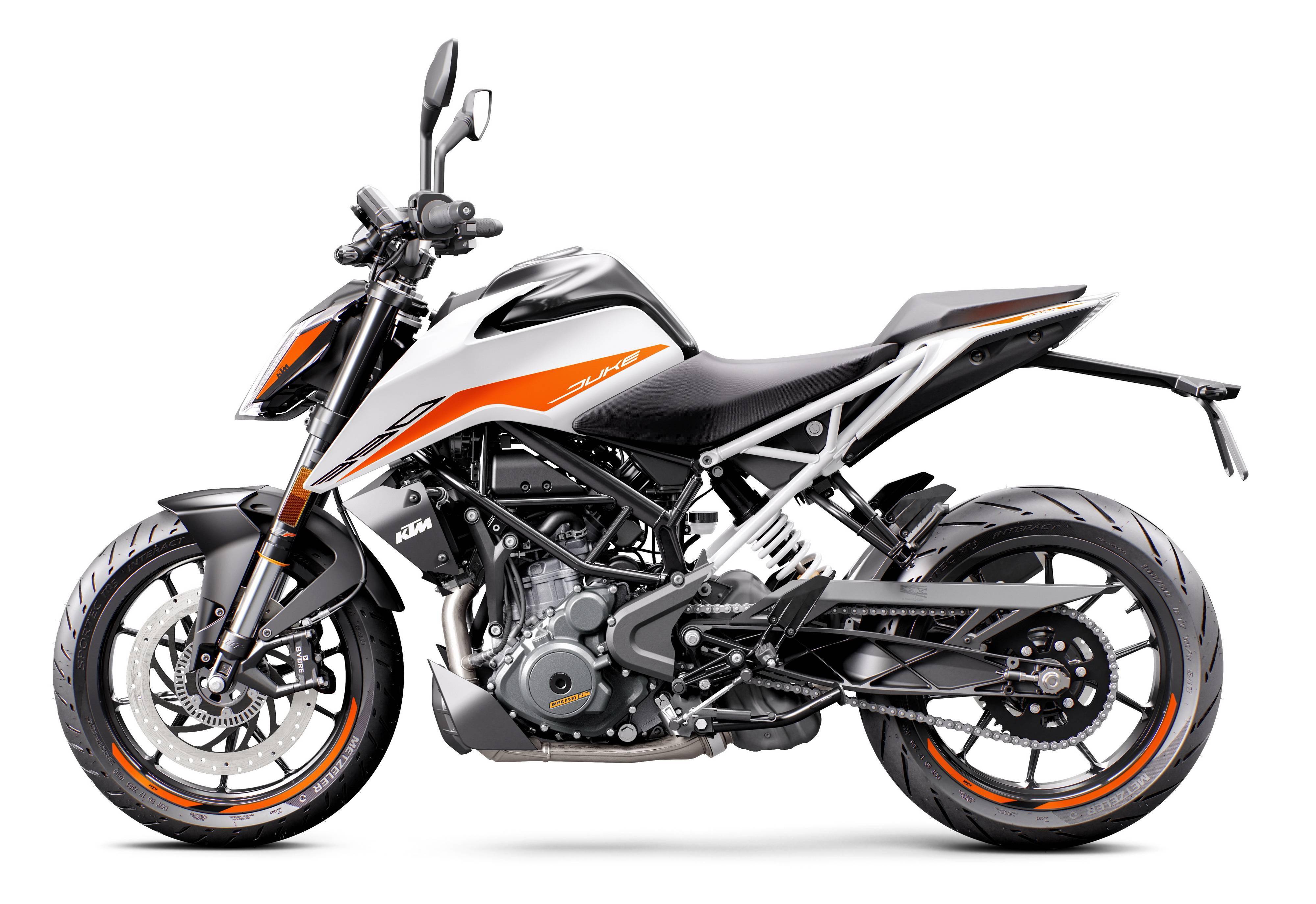 ktm 2021 duke 125 - 390 简介