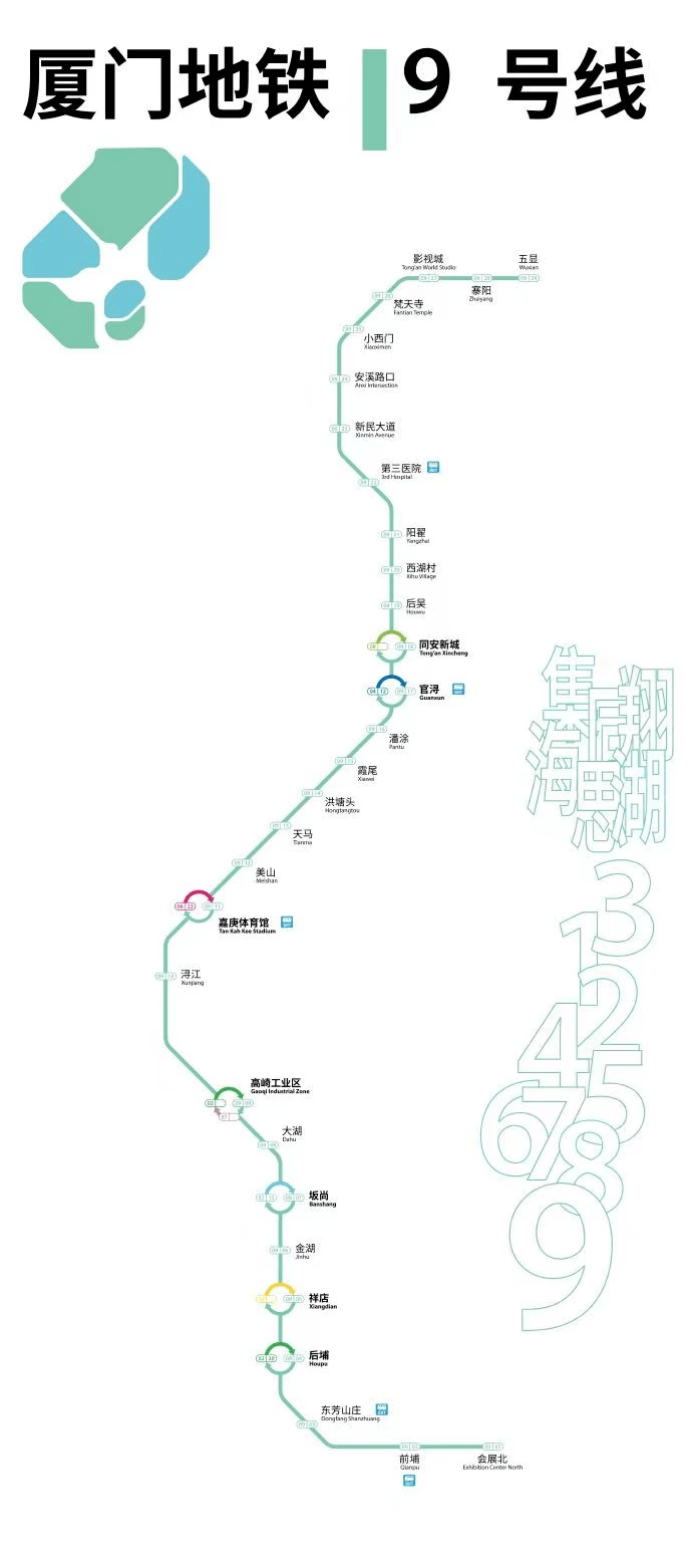 同安人期盼的地铁9号线年底开工建设!3号线今年开通运营!