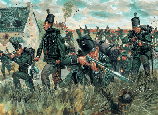 拿破仑战争中的英国绿夹克部队