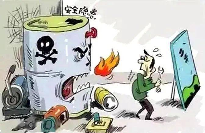 五忌:存放,使用易燃易爆危险品不妥