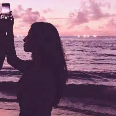 微信剪影侧面情侣头像丨万千人,唯你让我一眼就沦陷