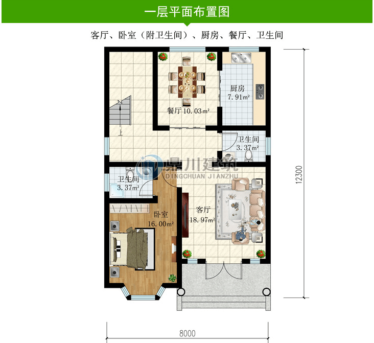 占地80到100平方米,12款自建别墅户型,小宅基地照样建