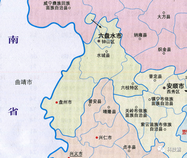 人口普查:六盘水4区县人口一览:钟山区61万人