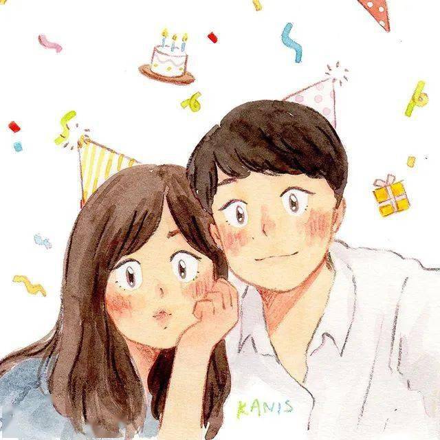 【插画】kanis:这些幸福的一幕幕都叫做"爱情"