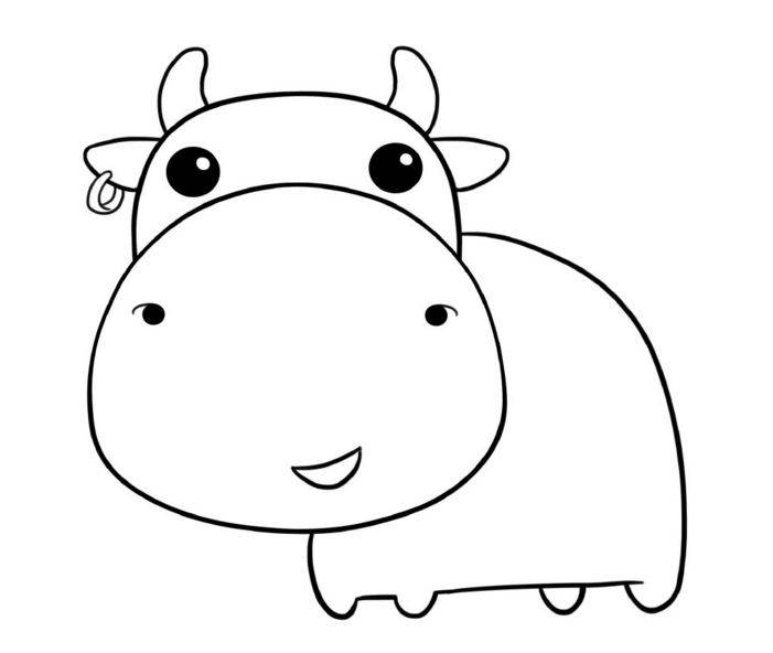 【简笔画教程】小牛,小青蛇,螃蟹_画法
