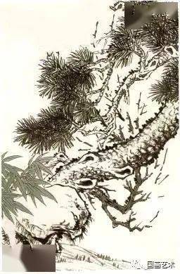 岁寒三友几组画法示范