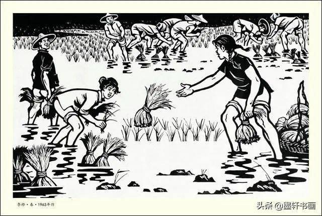 五六十年代春耕图,美翻了