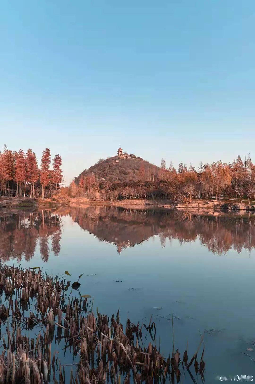 寄情南通狼山,梦萦泼墨山水.在地过大年,栖居诗画中