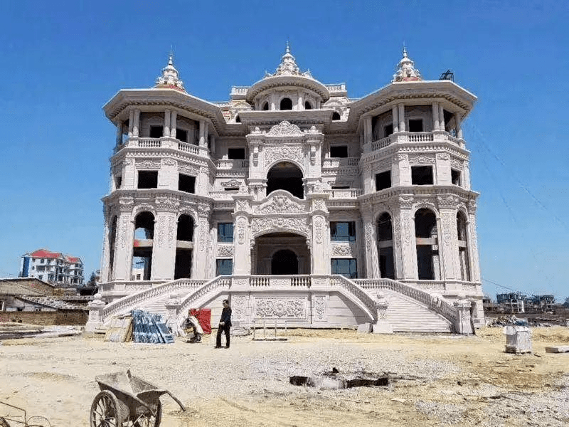 在福建农村3层5层的别墅都叫平房八九百平宫殿才算别墅网友这个农村不